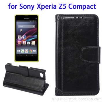 Photo Frame Flip Leather Case for Sony Xperia Z5 Compact / Z5 Mini